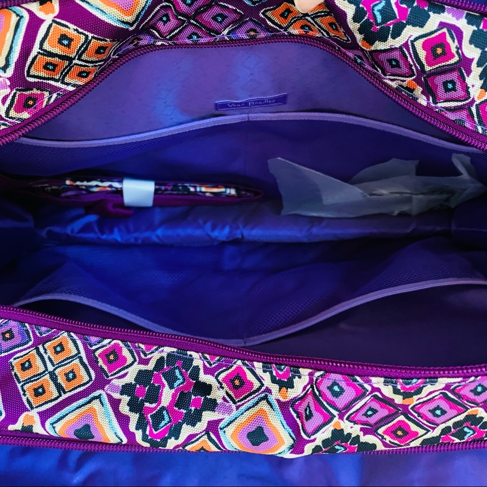 NWT Vera Bradley Lighten Up Weekender Bag - Picture 8 of 9